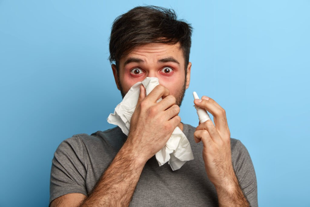 alergia hombre